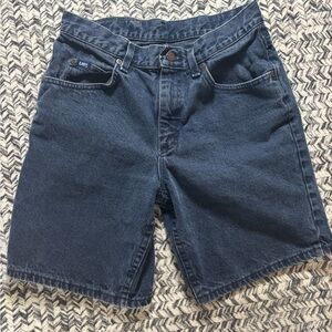 Women’s Small Lee Dark Blue Classic Denim Shorts/ Jorts